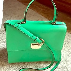 NWOT Kate Spade Doris Leather Purse Green